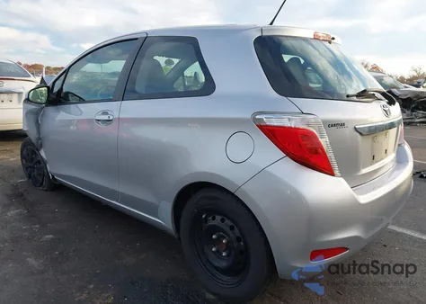 2012 Toyota Yaris Le из США, поврежденный, VIN JTDJTUD31CD502374